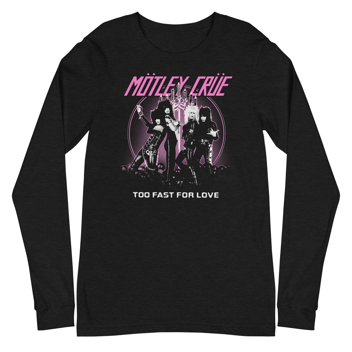 MERCHMOMENT Motley Crue - Too Fast for Love Long Sleeve T-Shirt [Apparel]