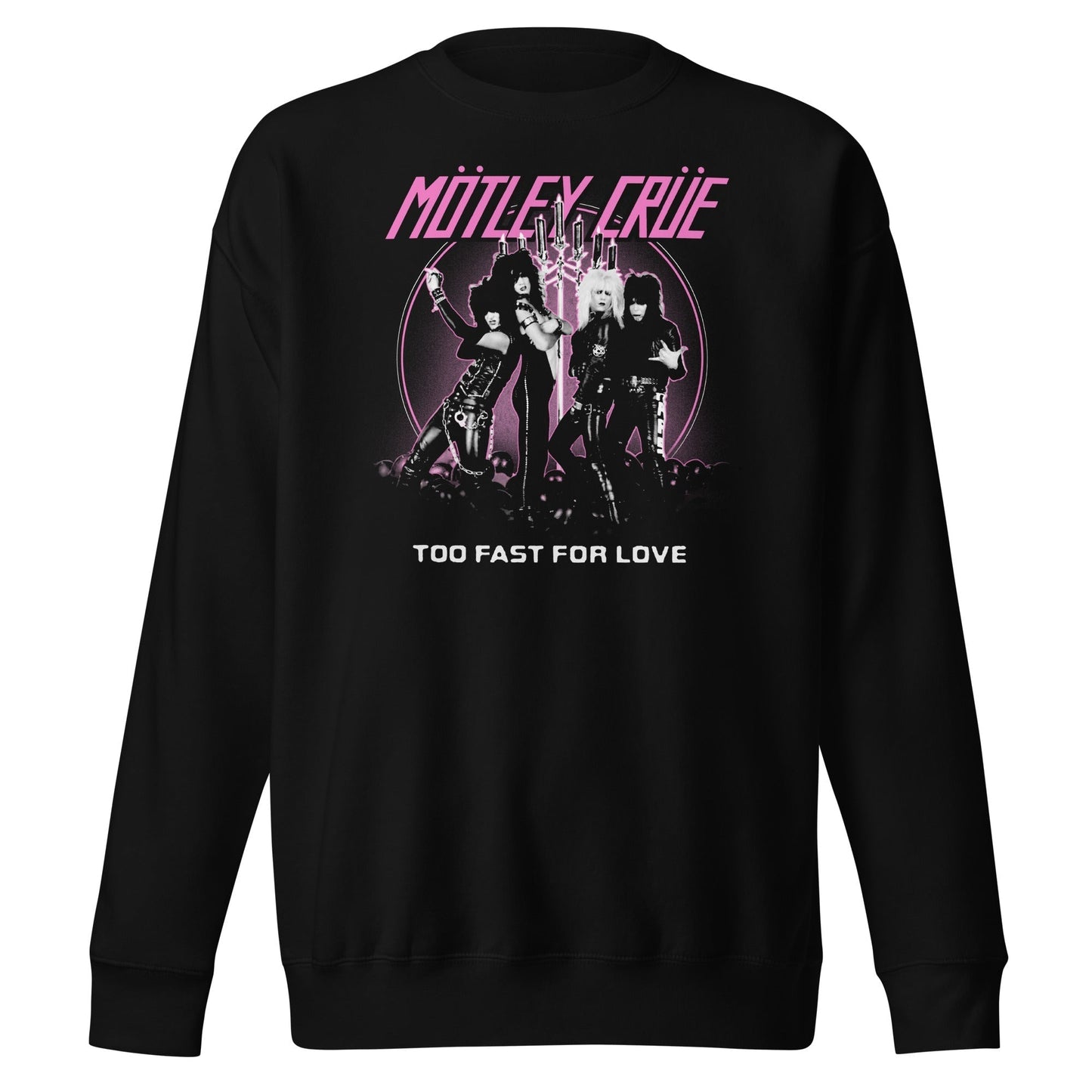 MERCHMOMENT Motley Crue - Too Fast for Love Sweatshirt [Apparel]