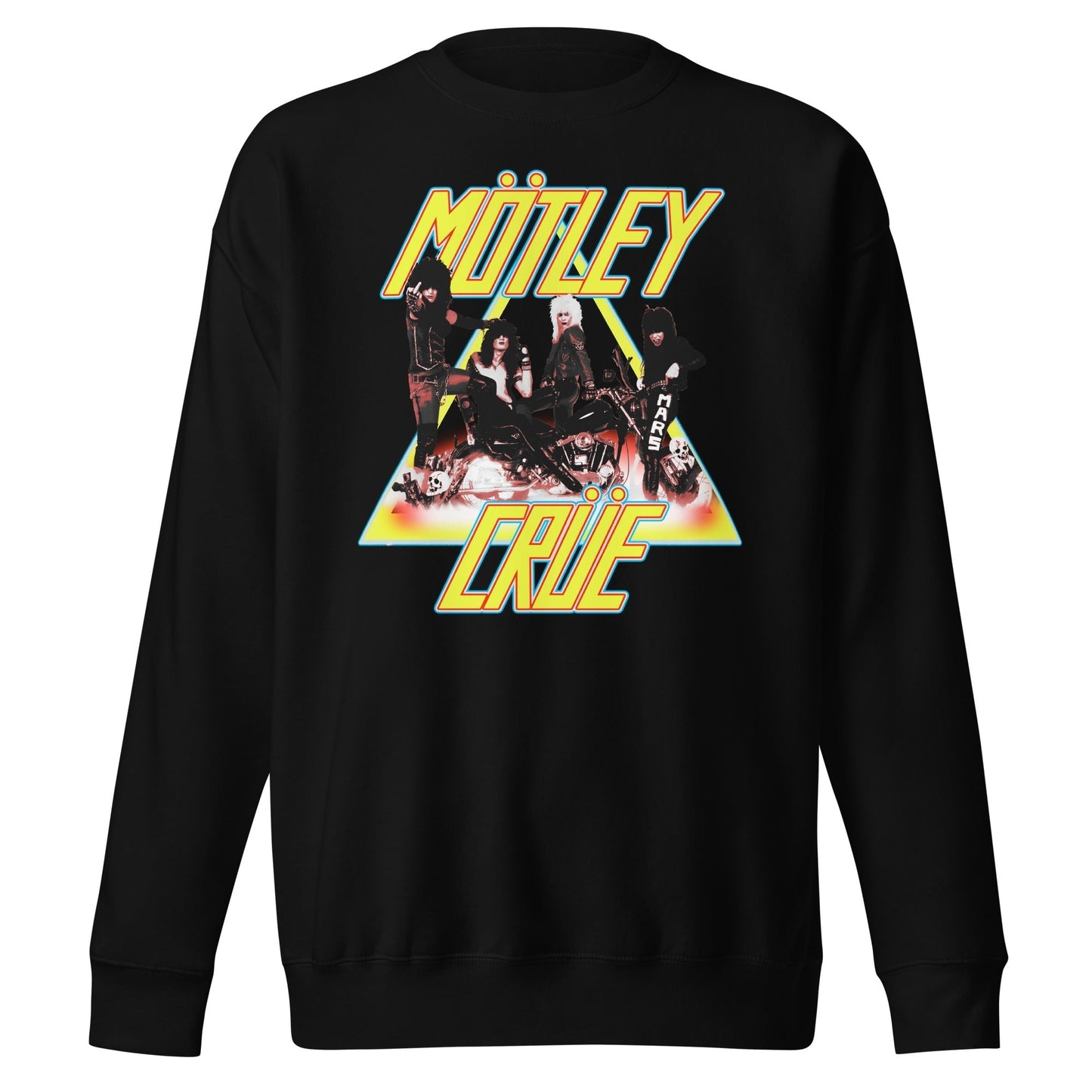 MERCHMOMENT Motley Crue - Triangle Logo Sweatshirt [Apparel]