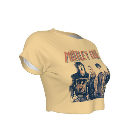 Motley Crue With the Band Women's Crop Top []