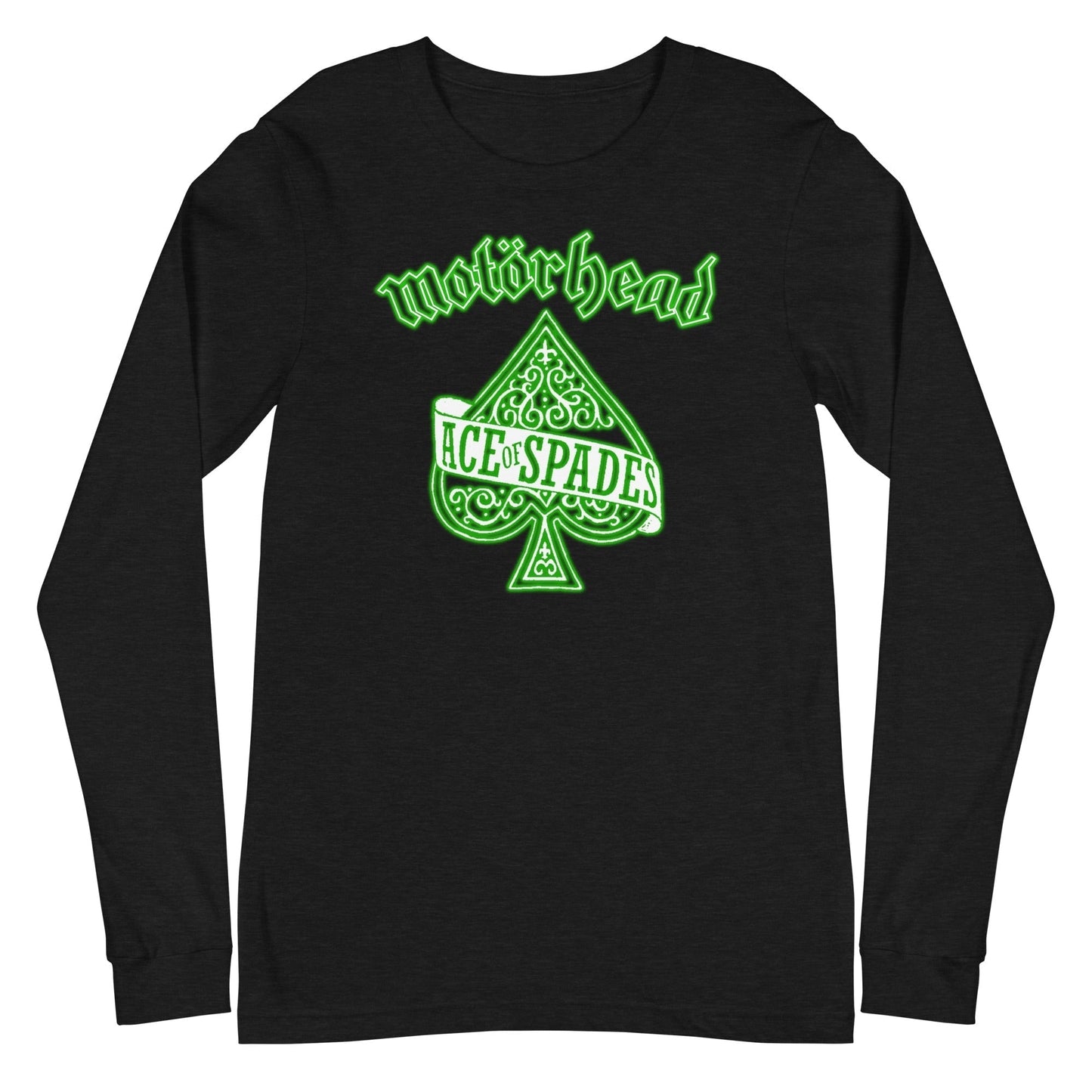 MERCHMOMENT Motorhead - Green Ace Long Sleeve T-Shirt [Apparel]