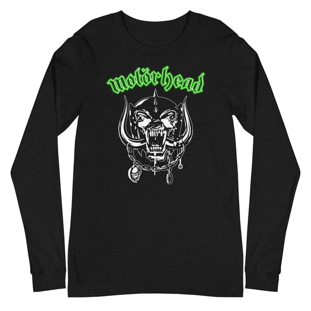 Motorhead - Green Logo Long Sleeve T-Shirt []