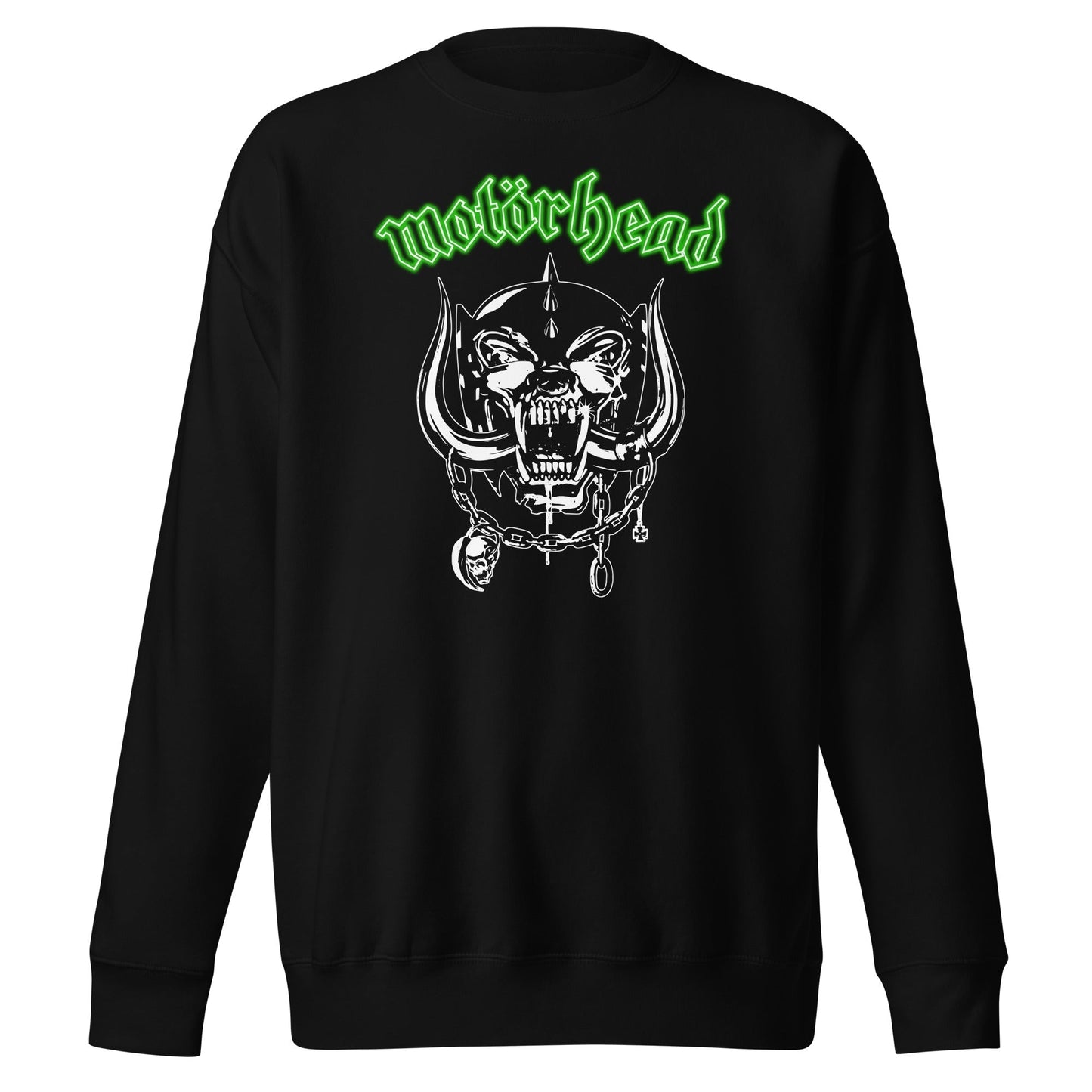 MERCHMOMENT Motorhead - Green Logo Sweatshirt [Apparel]
