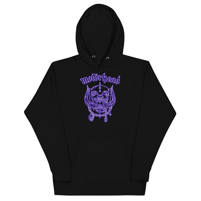 Motorhead - Neon Blue Warpig Hoodie []