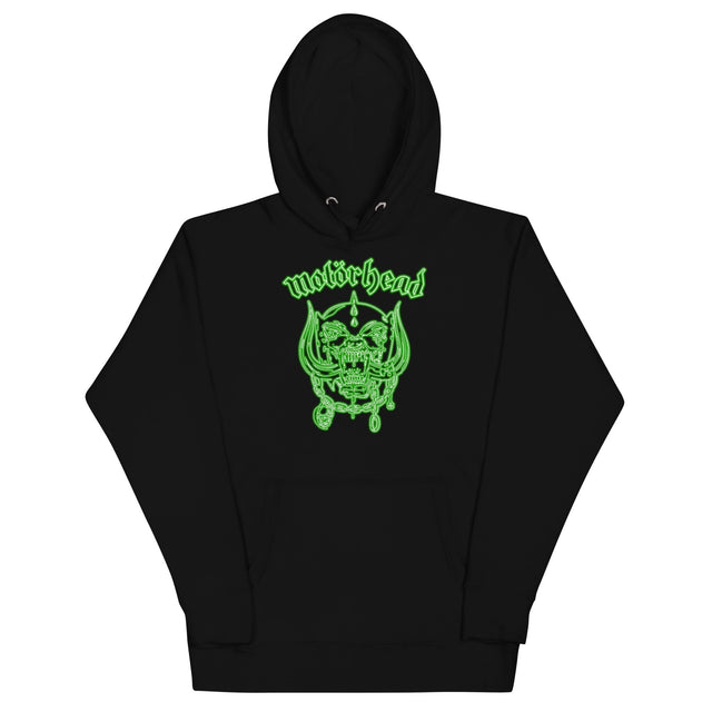 Motorhead - Neon Green Warpig Hoodie []