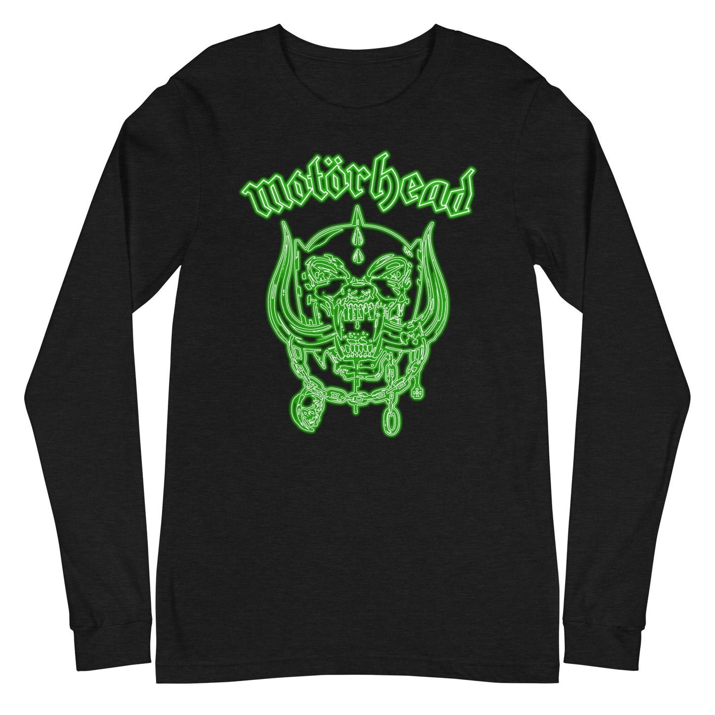 Motorhead - Neon Green Warpig Long Sleeve T-Shirt [Apparel]