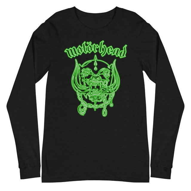 Motorhead - Neon Green Warpig Long Sleeve T-Shirt []