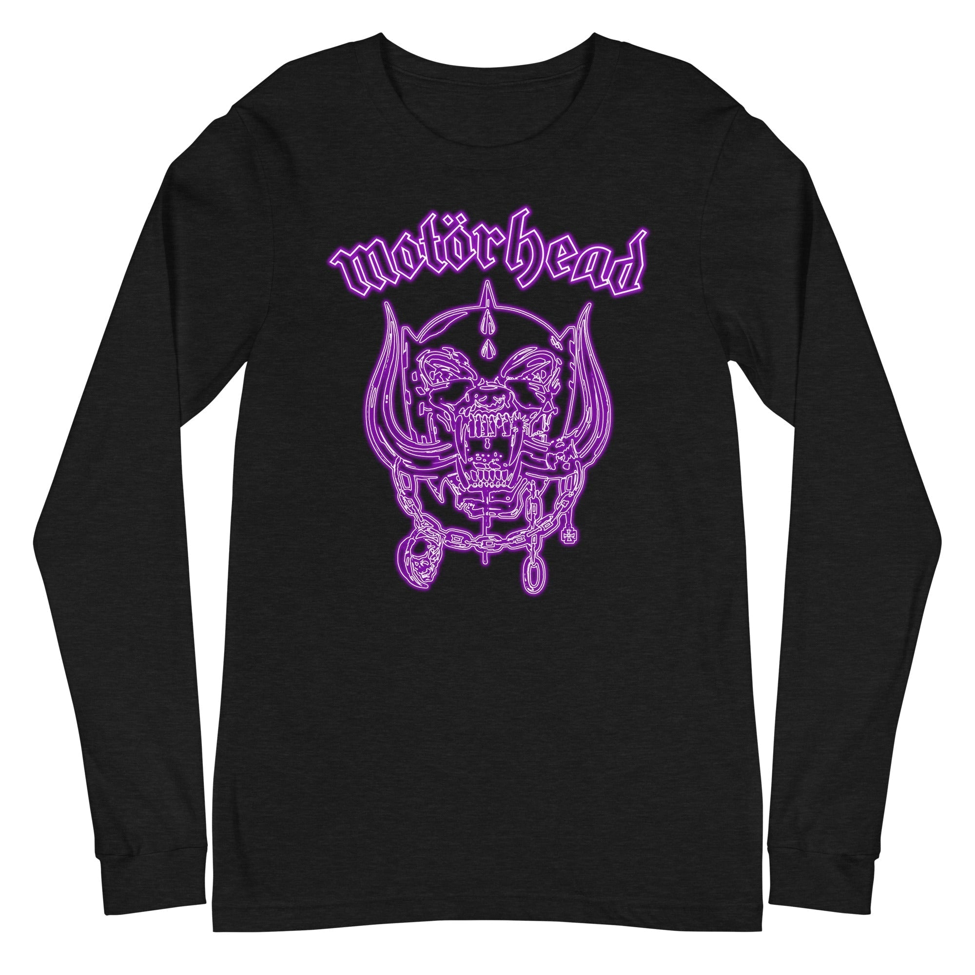 Motorhead - Neon Purple Warpig Long Sleeve T-Shirt []