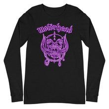 MERCHMOMENT Motorhead - Neon Purple Warpig Long Sleeve T-Shirt [Apparel]