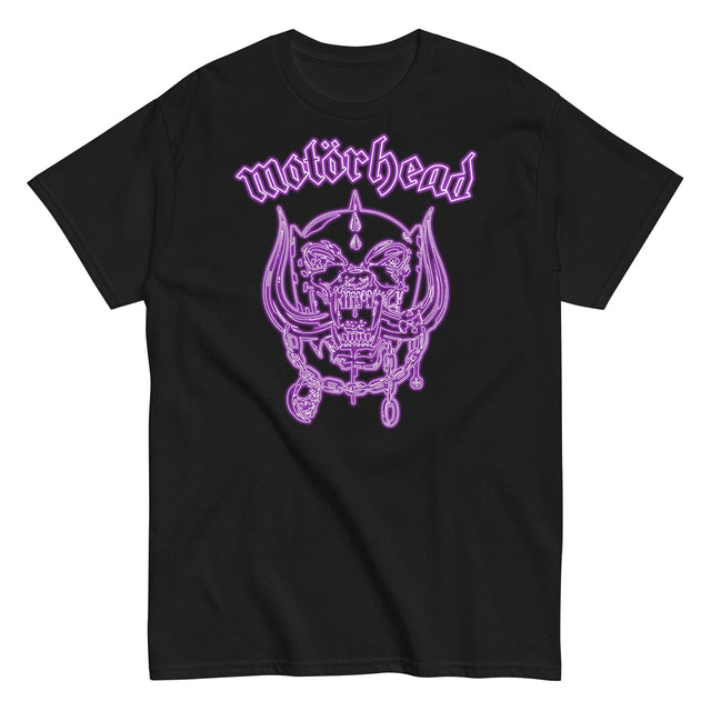 Motorhead - Neon Purple Warpig T-Shirt []