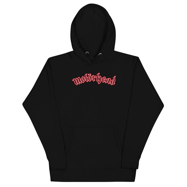 Motorhead - Neon Red Ace Hoodie []