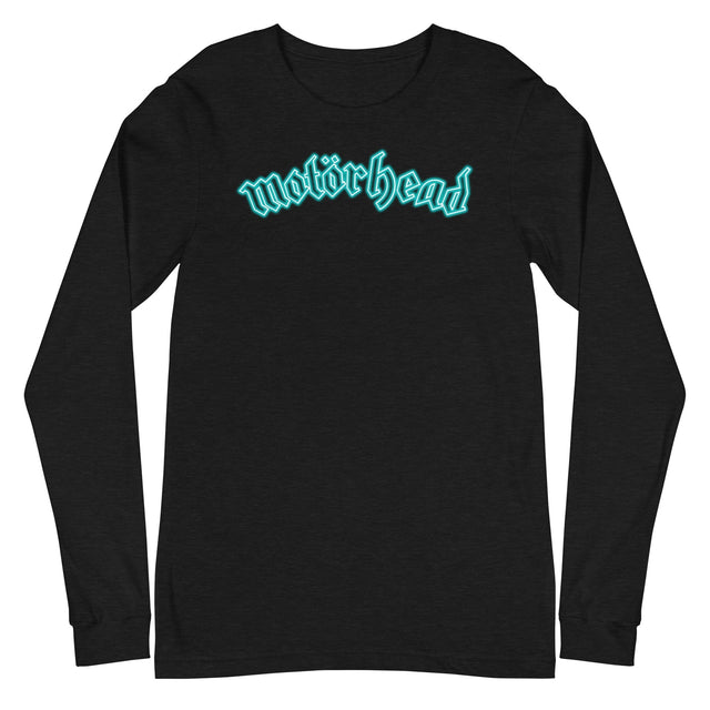 MerchMoment - Motorhead - Neon Teal Moon Long Sleeve T-Shirt []