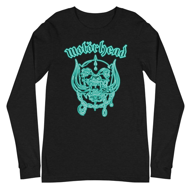 Motorhead - Neon Teal Warpig Long Sleeve T-Shirt []