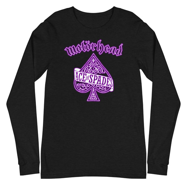 Motorhead - Purple Ace Long Sleeve T-Shirt []