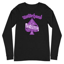 MERCHMOMENT Motorhead - Purple Ace Long Sleeve T-Shirt [Apparel]