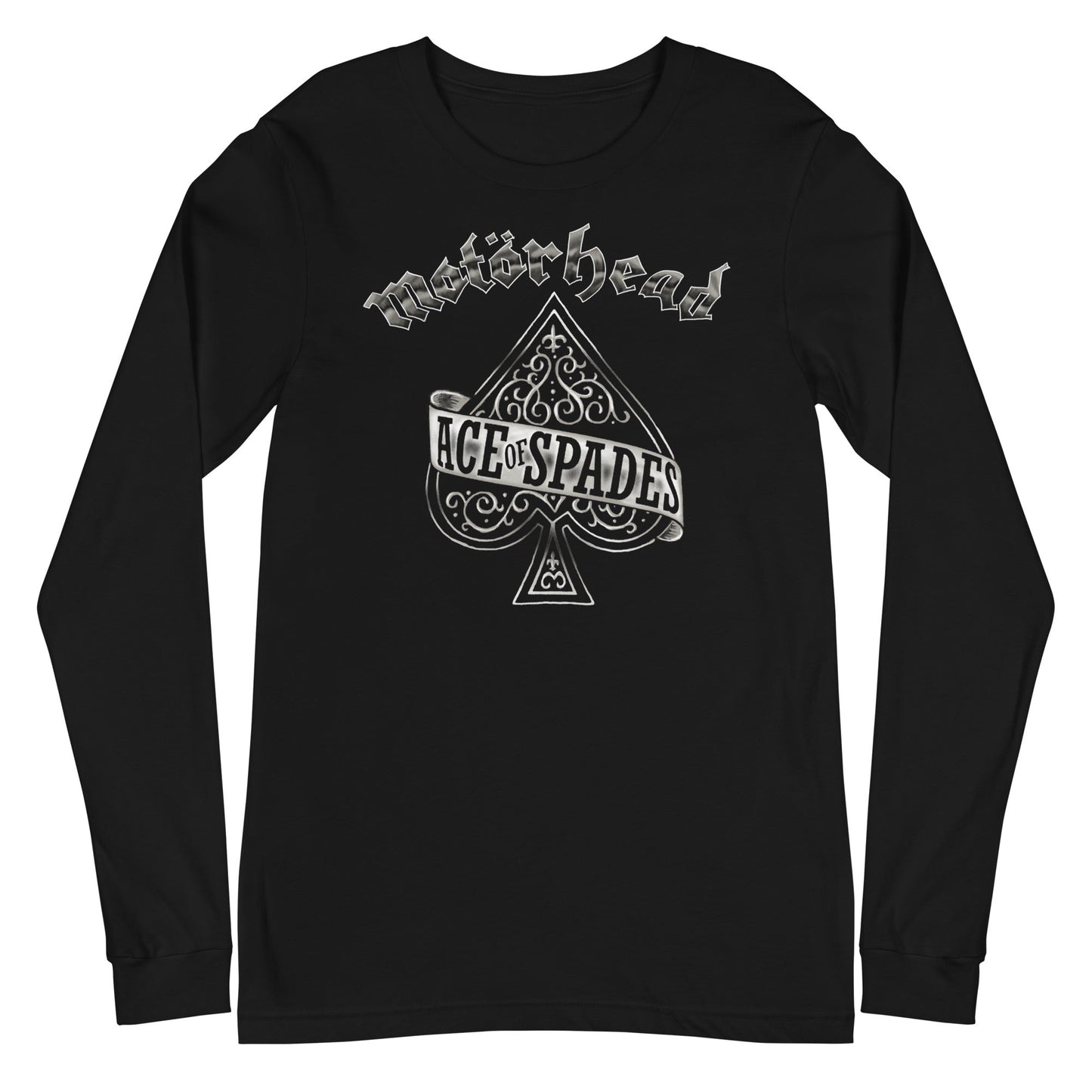 MERCHMOMENT Motorhead - Silver Ace Long Sleeve T-Shirt [Apparel]