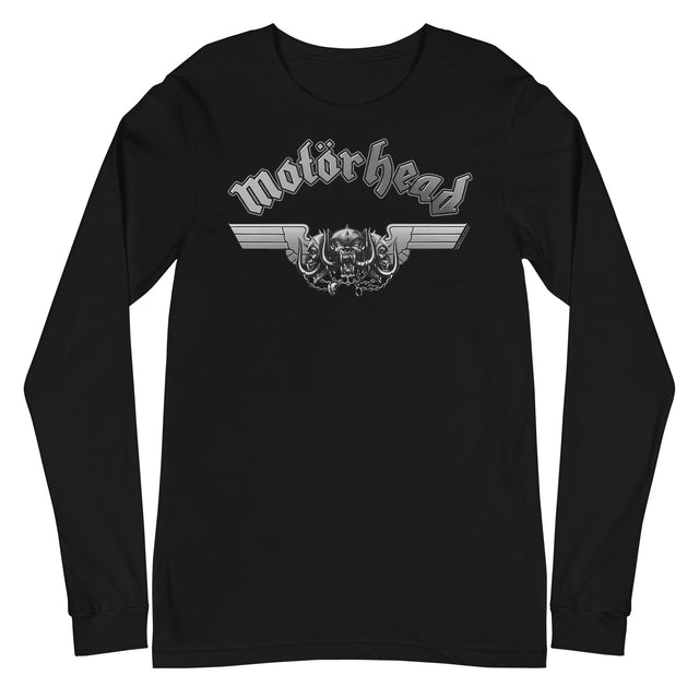 MerchMoment - Motorhead - Steel Logo Long Sleeve T-Shirt []