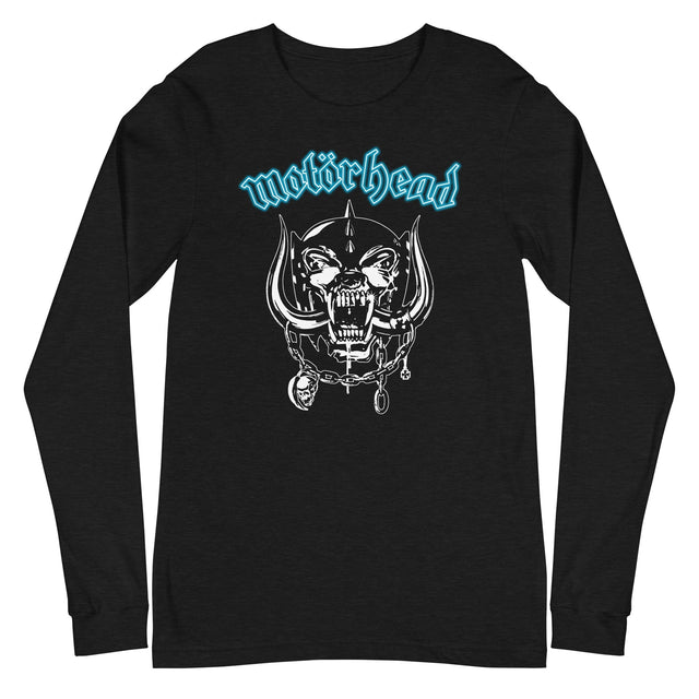 Motorhead - Teal Logo Long Sleeve T-Shirt []