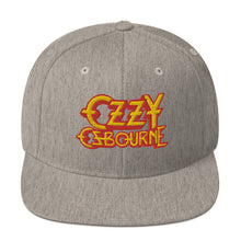 MERCHMOMENT Ozzy Osborne Grey Embroidered Snapback Hat [Apparel]