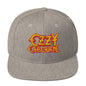 MERCHMOMENT Ozzy Osborne Grey Embroidered Snapback Hat [Apparel]