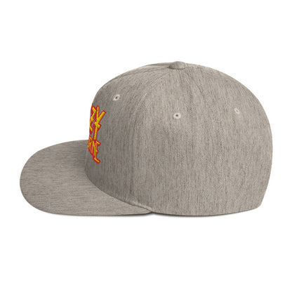 MERCHMOMENT Ozzy Osborne Grey Embroidered Snapback Hat [Apparel]