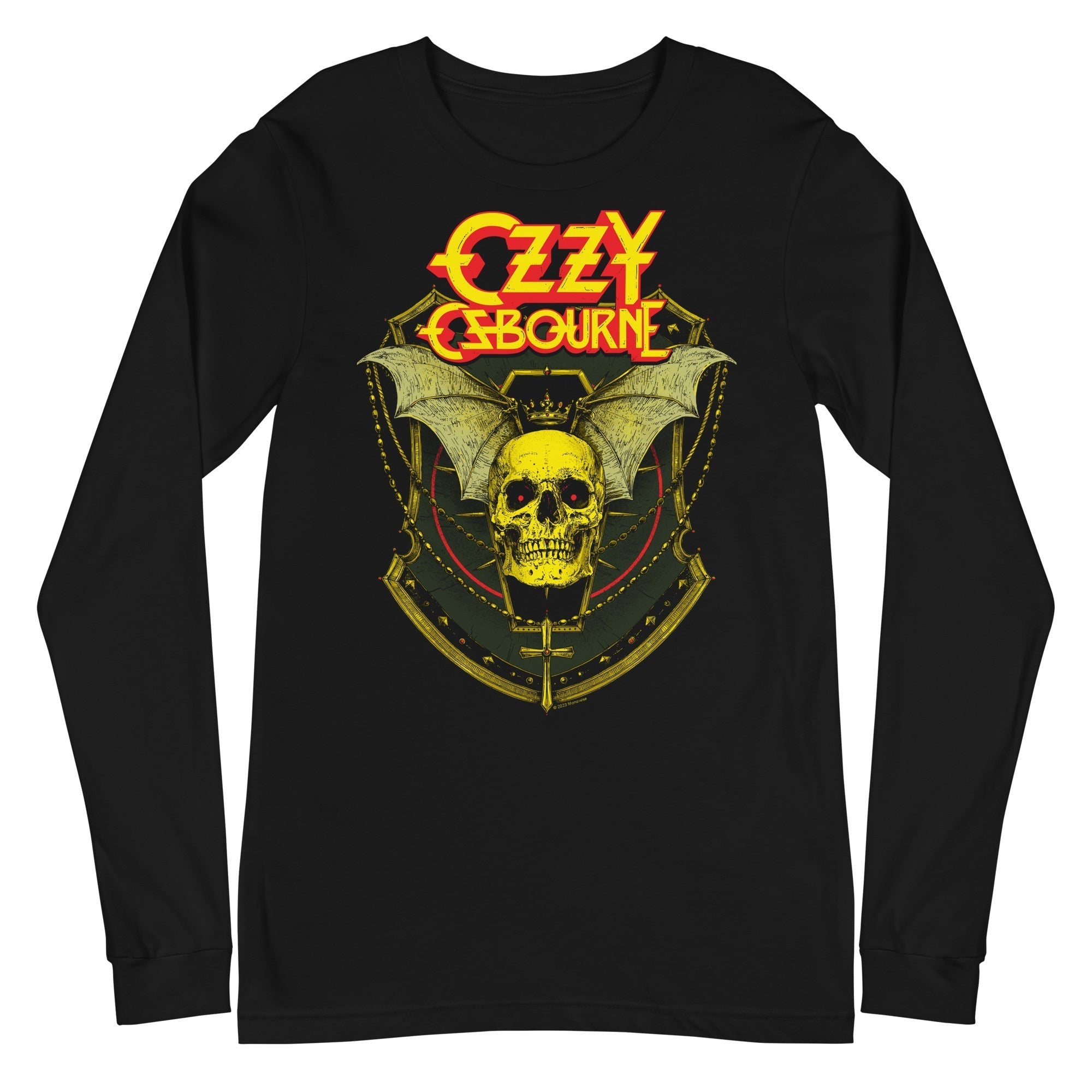 Ozzy Osbourne - Bat Skull Long Sleeve T-Shirt [Apparel]