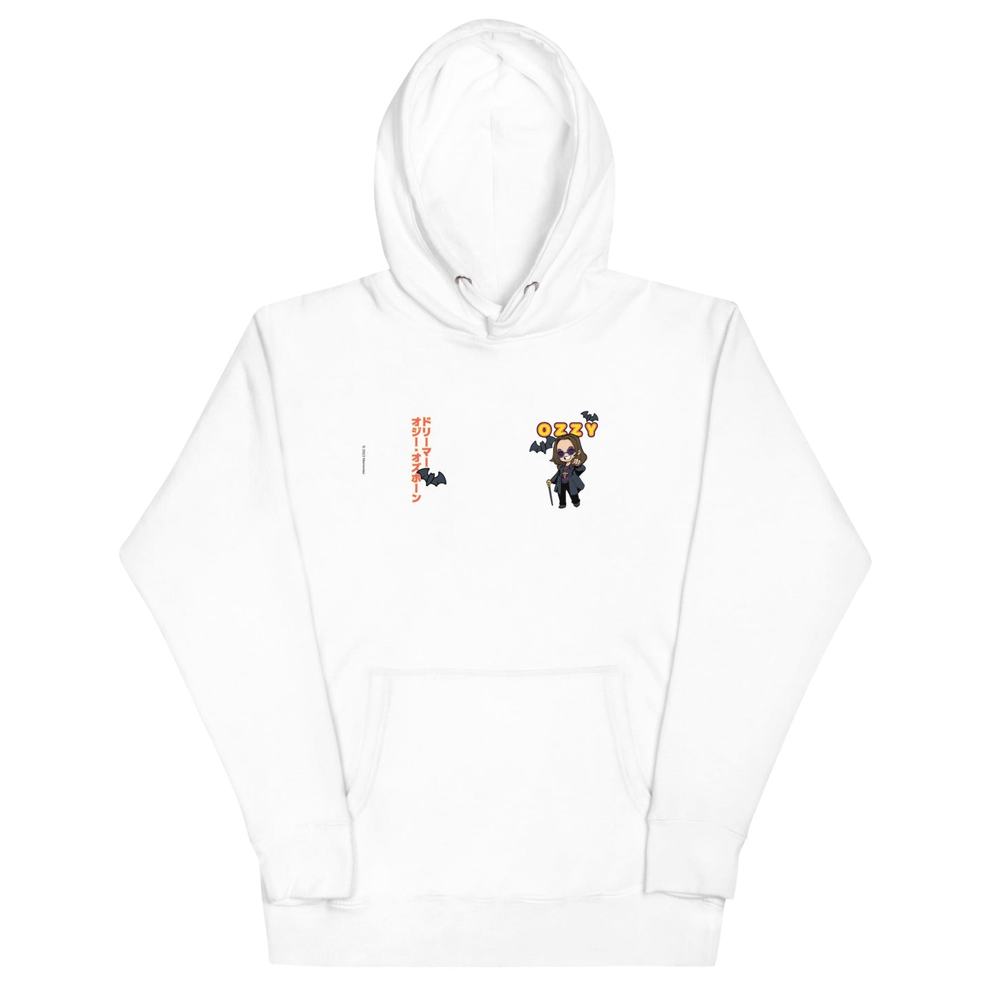 MERCHMOMENT Ozzy Osbourne - Cartoon Logo Hoodie [Apparel]
