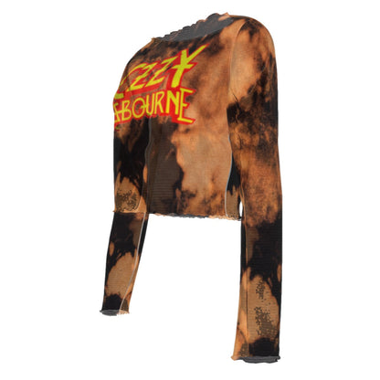 MERCHMOMENT Ozzy Osbourne Classic Logo Women's Mesh Top [Apparel]