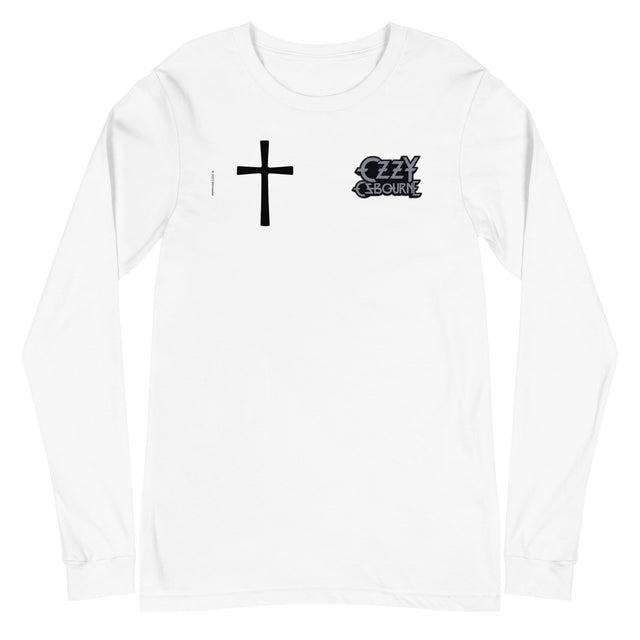 MerchMoment - Ozzy Osbourne - Cross Logo Long Sleeve T-Shirt []