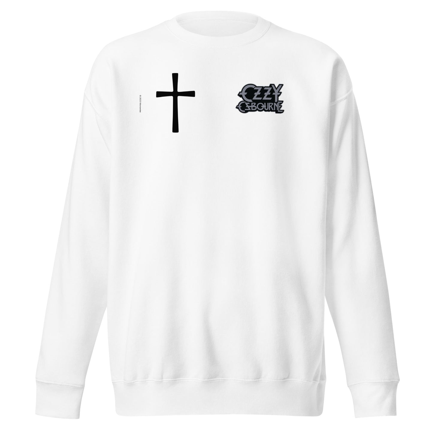 MERCHMOMENT Ozzy Osbourne - Cross Logo Sweatshirt [Apparel]
