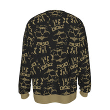 MERCHMOMENT Ozzy Osbourne Crown Skull All Over Print Sweatshirt [Apparel]