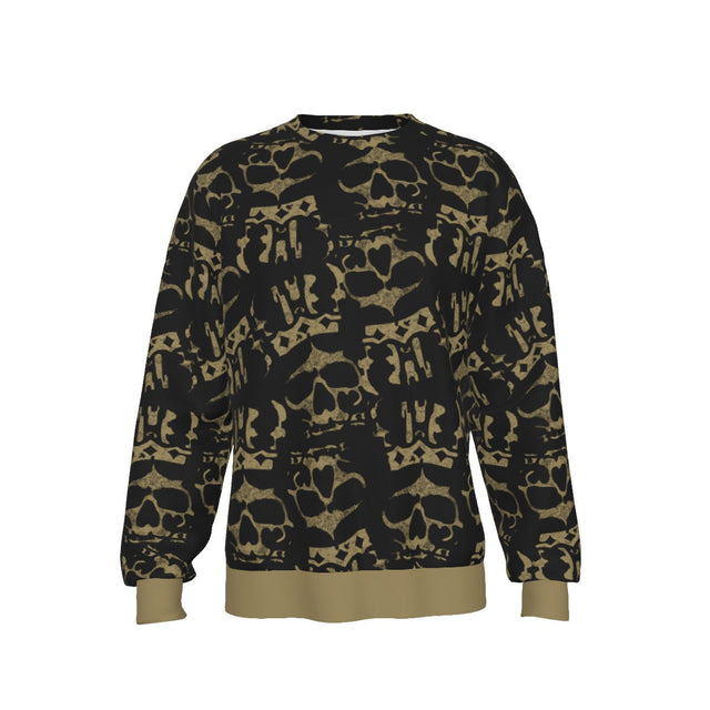 Ozzy Osbourne Crown Skull All Over Print Sweatshirt []