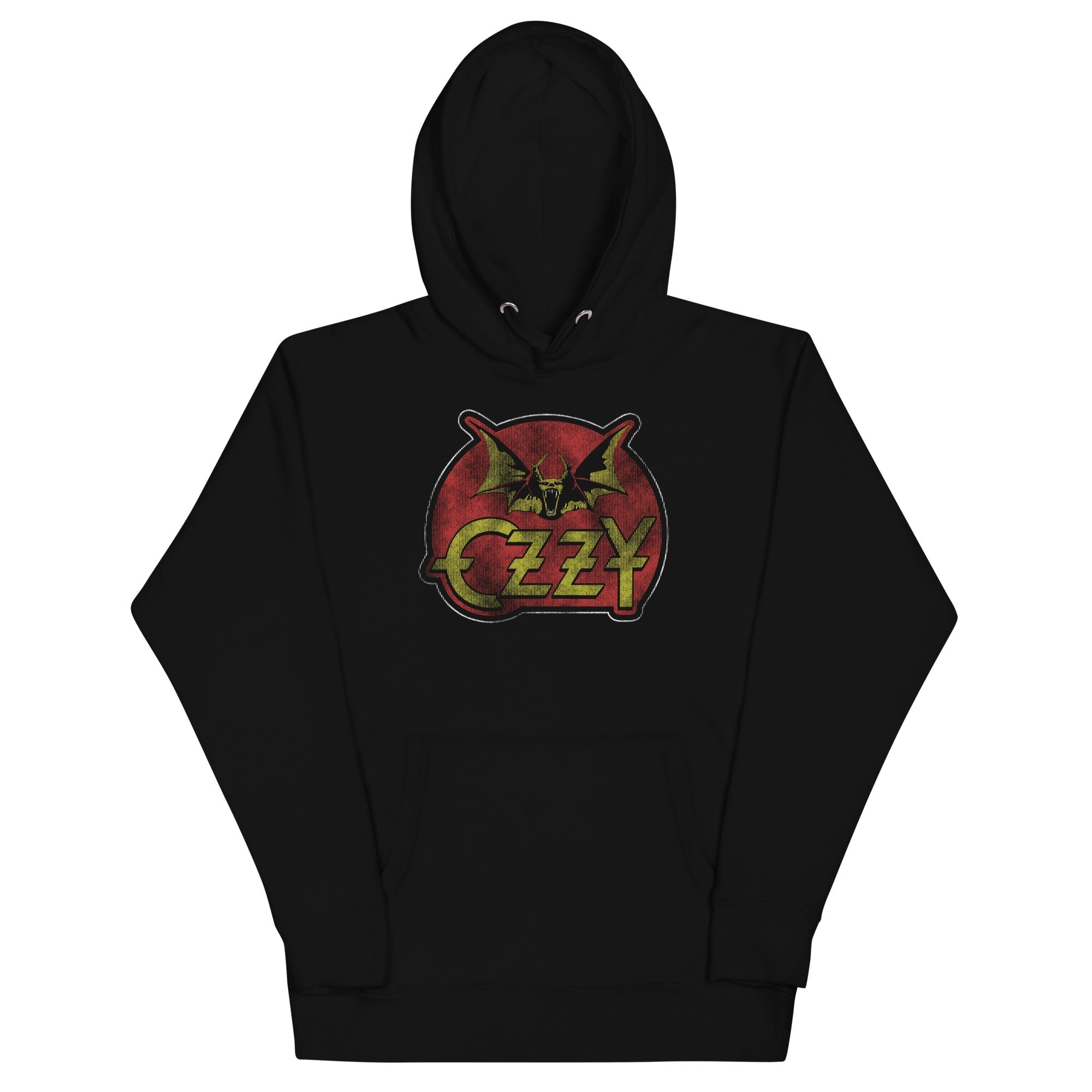 Ozzy Osbourne - Flaming Bat Hoodie [Apparel]