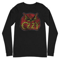 MERCHMOMENT Ozzy Osbourne - Flaming Bat Long Sleeve T-Shirt [Apparel]