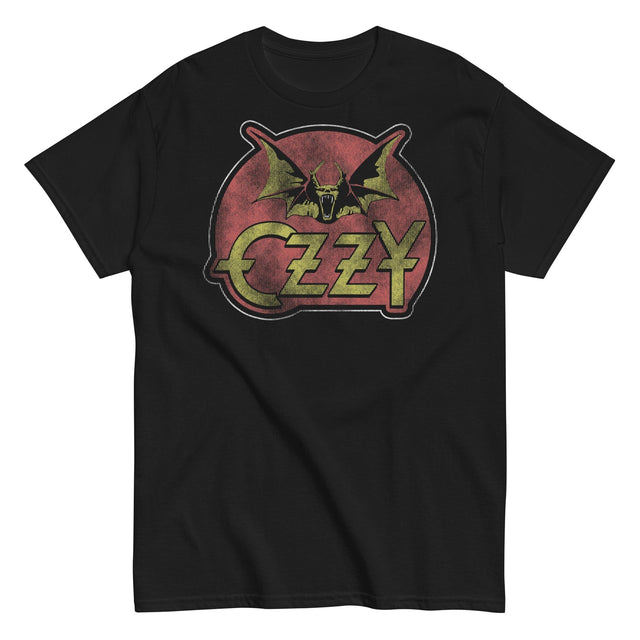 Ozzy Osbourne - Flaming Bat T-Shirt []