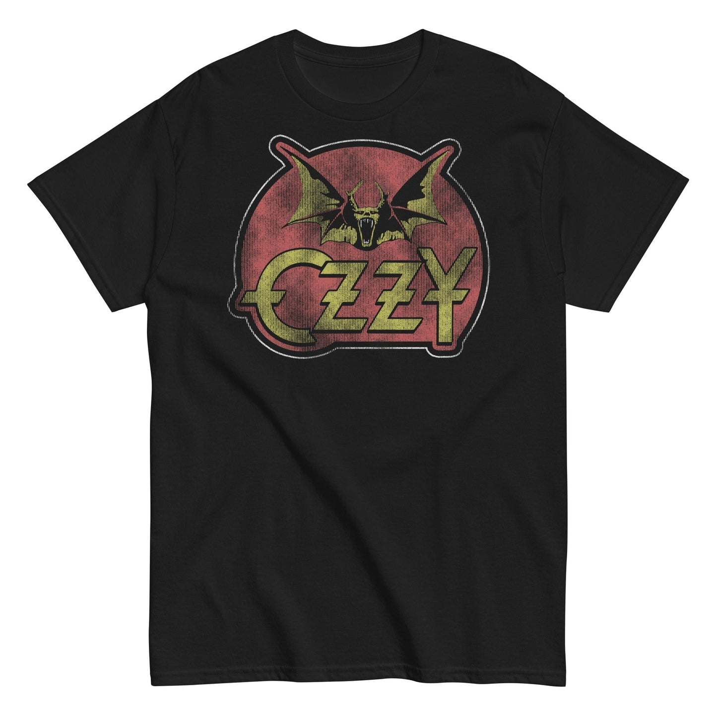 MERCHMOMENT Ozzy Osbourne - Flaming Bat T-Shirt [Apparel]