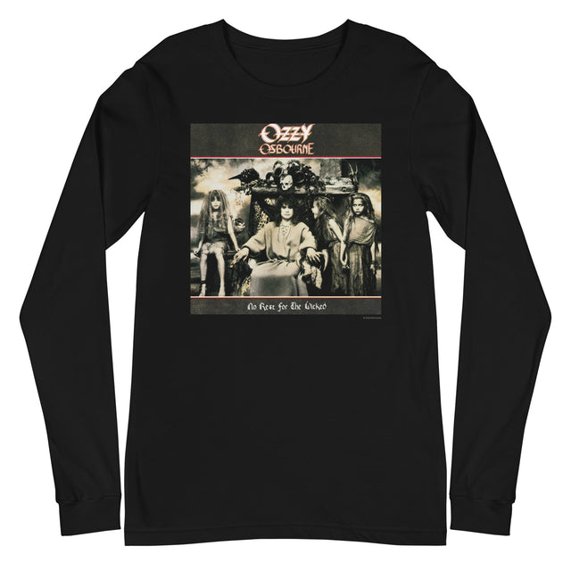 MerchMoment - Ozzy Osbourne - No Rest for the Wicked Long Sleeve T-Shirt []