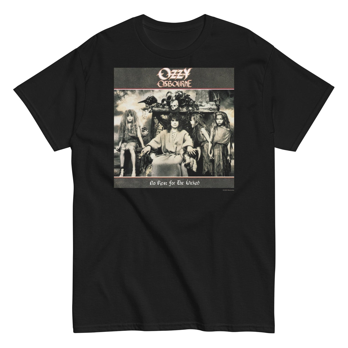 MERCHMOMENT Ozzy Osbourne - No Rest for the Wicked T-Shirt [Apparel]