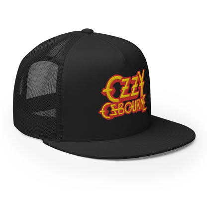 MERCHMOMENT Ozzy Osbourne Noise Embroidered Trucker Hat [Apparel]