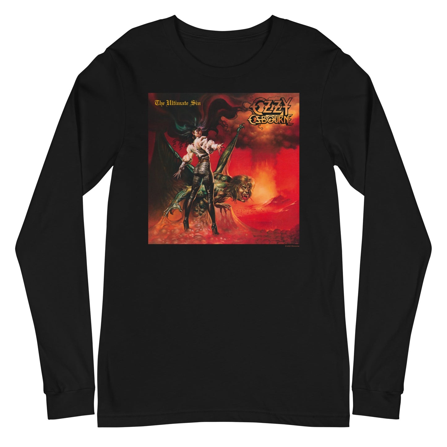MERCHMOMENT Ozzy Osbourne - Prince of Darkness Long Sleeve T-Shirt [Apparel]
