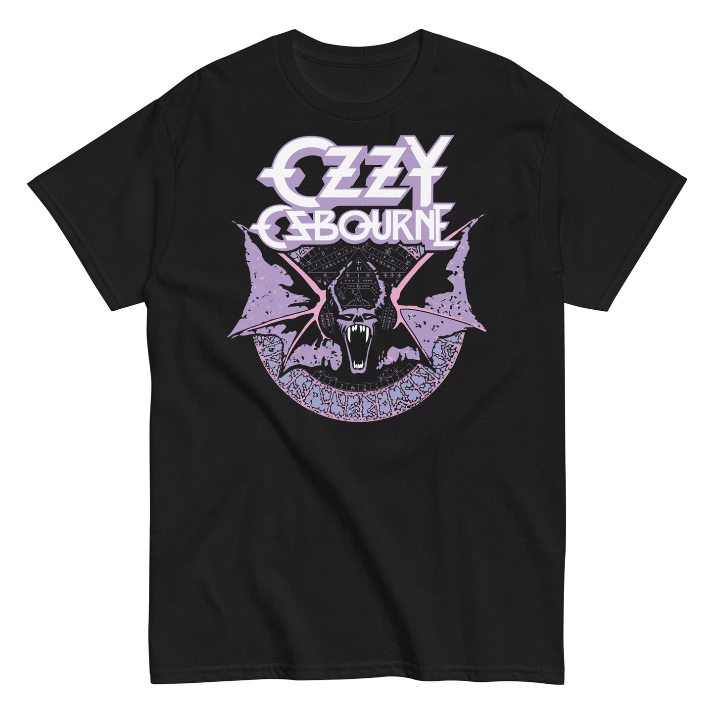 MERCHMOMENT Ozzy Osbourne - Purple Bat T-Shirt [Apparel]