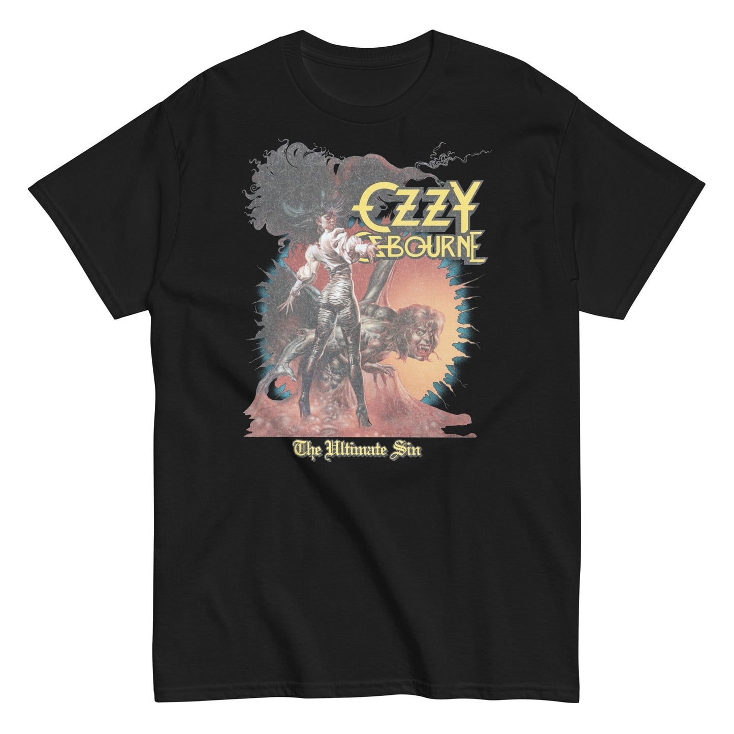 MERCHMOMENT Ozzy Osbourne - The Ultimate Sin T-Shirt [Apparel]