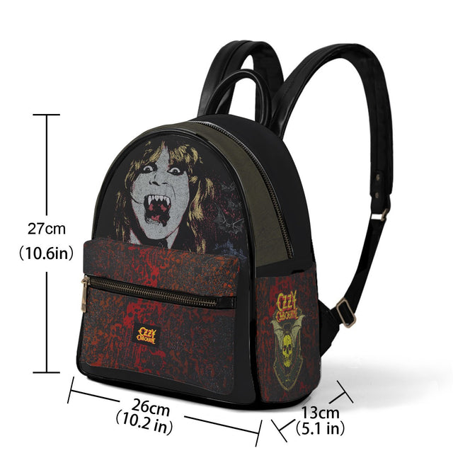 Ozzy Osbourne Vampire Mini-Backpack - Vegan Leather []