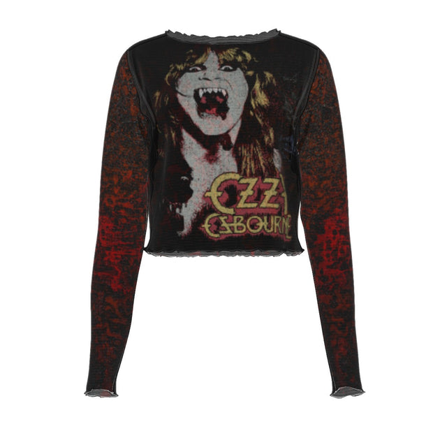 Ozzy Osbourne Vampire Women's Mesh Top []