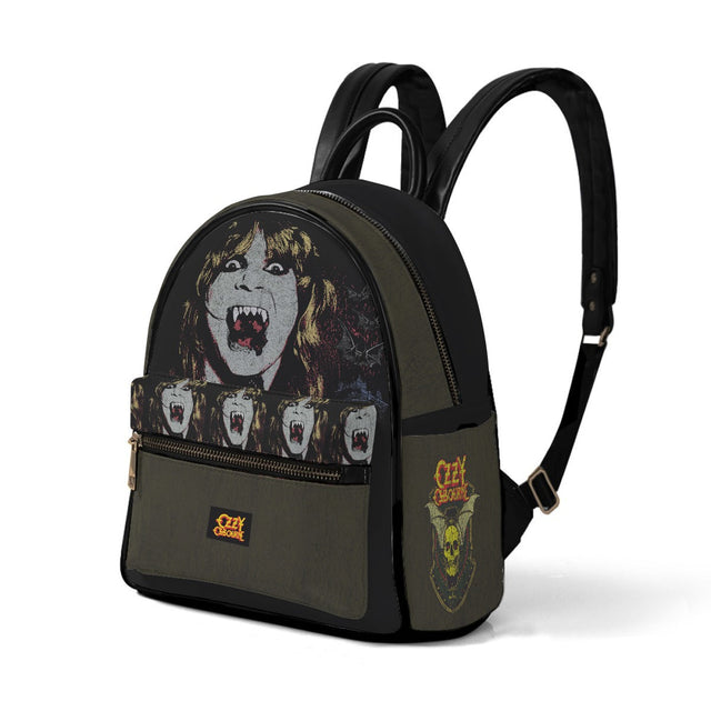 Ozzy Osbourne x3 Mini-Backpack - Vegan Leather []