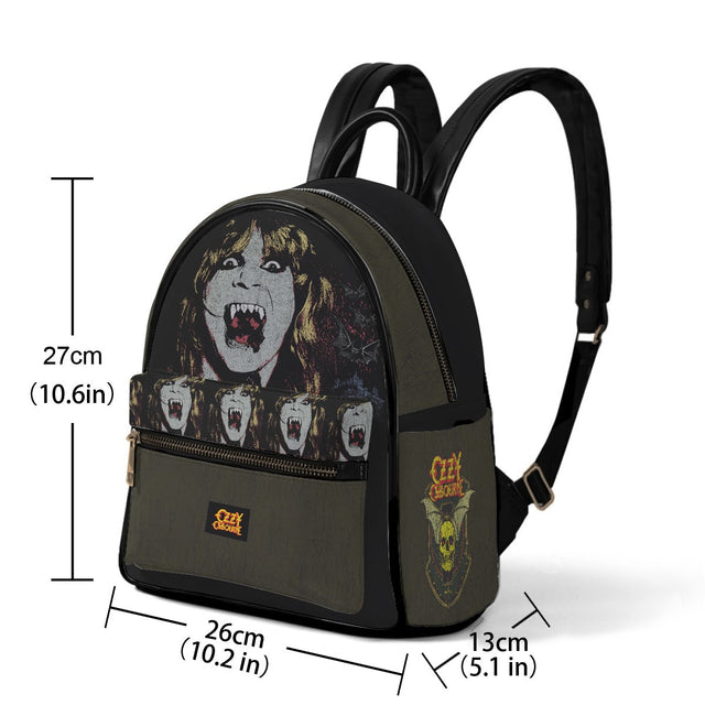 Ozzy Osbourne x3 Mini-Backpack - Vegan Leather []