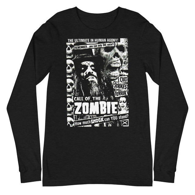 Rob Zombie - Black and White Long Sleeve T-Shirt []