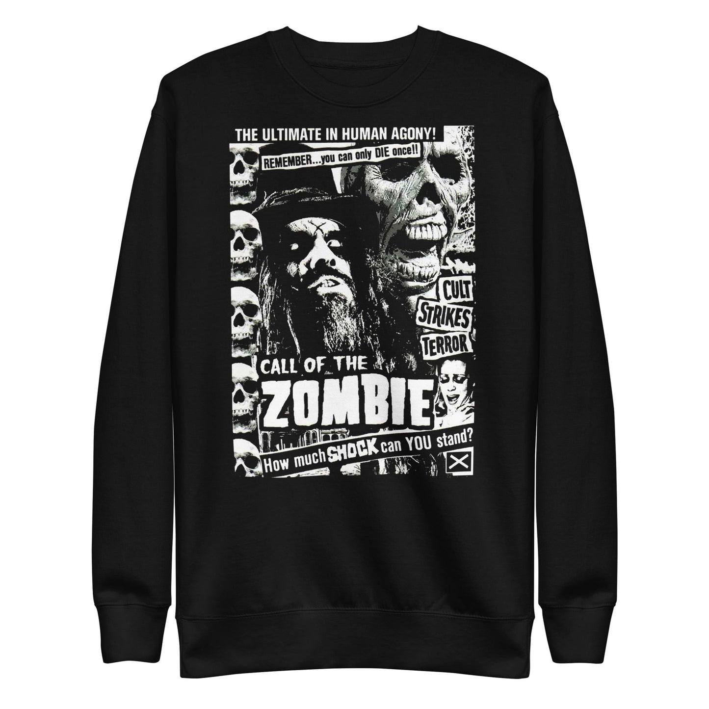 MERCHMOMENT Rob Zombie - Black and White Sweatshirt [Apparel]