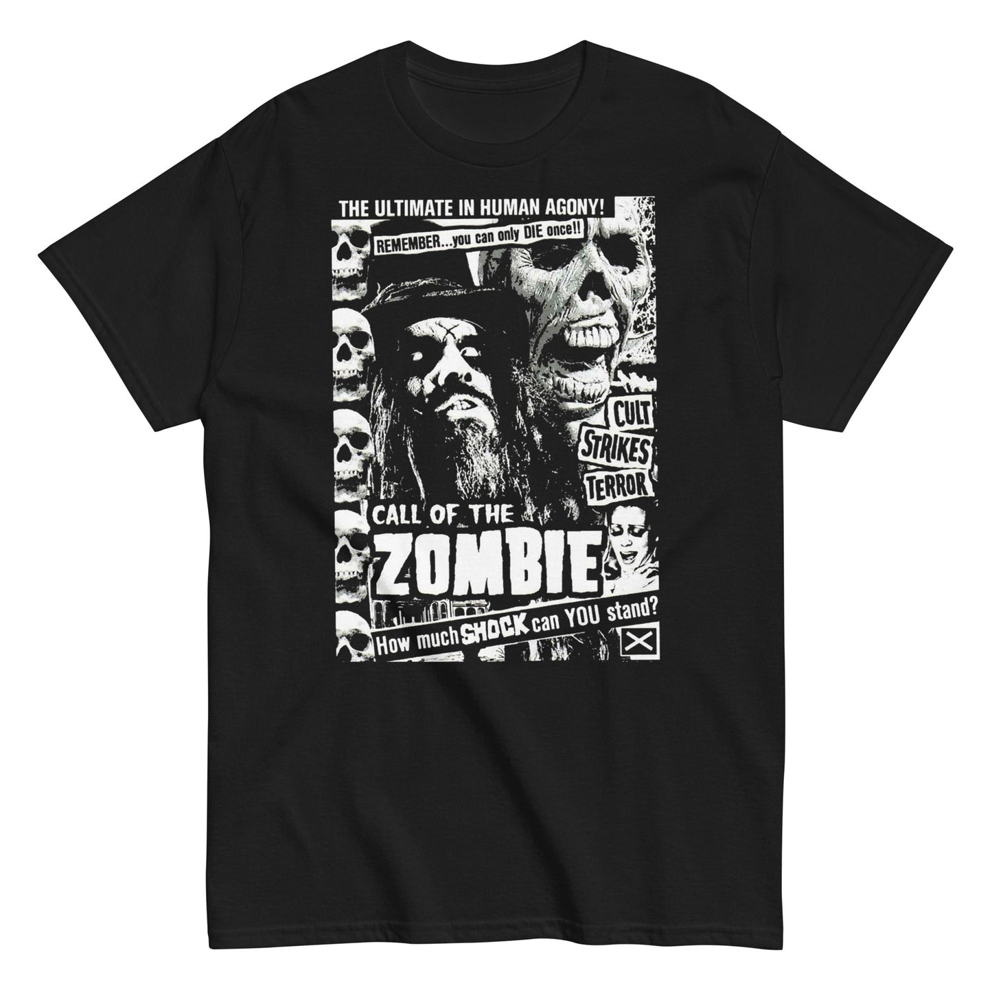Rob Zombie - Black and White T-Shirt []