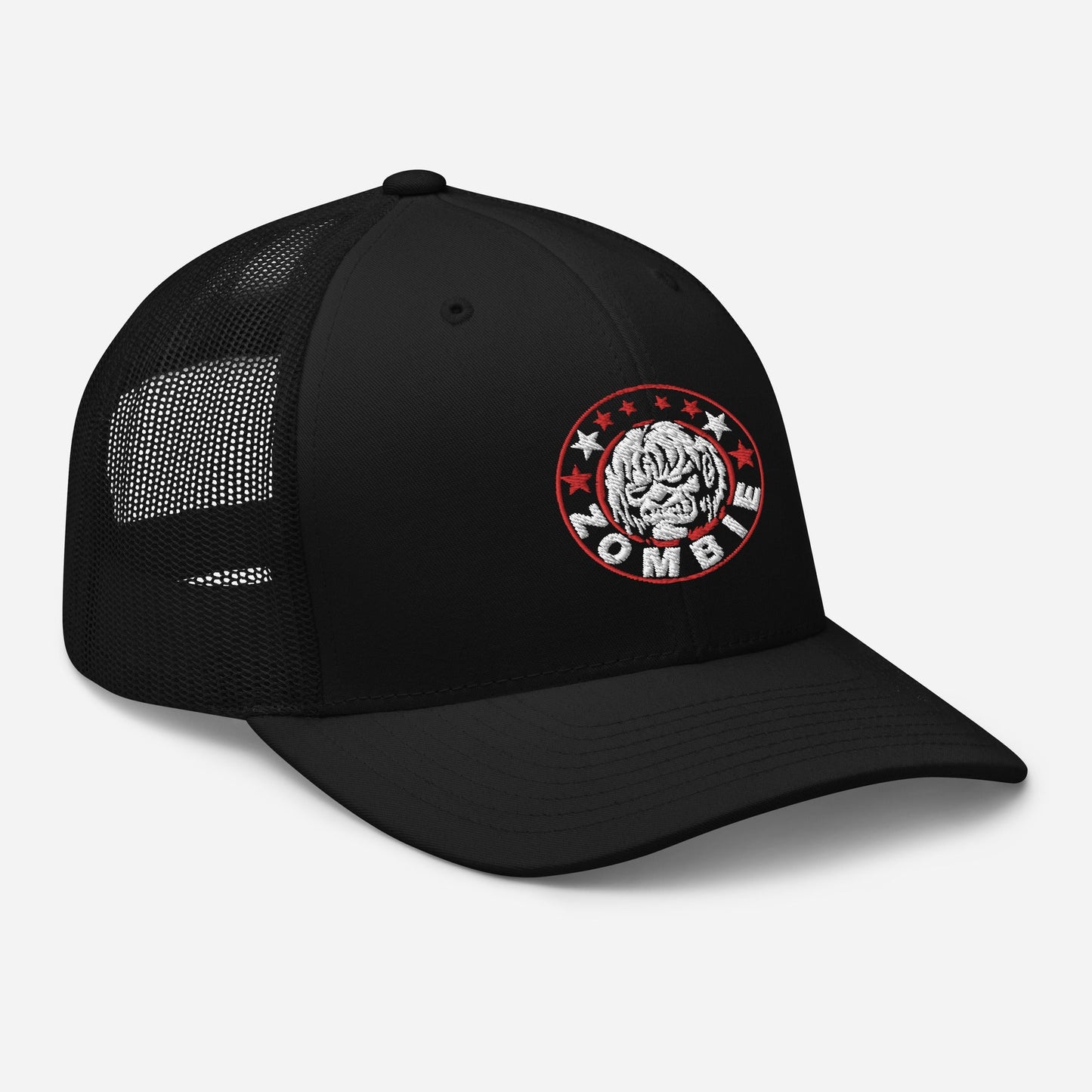 MERCHMOMENT Rob Zombie Circle Logo Embroidered Trucker Hat [Apparel]